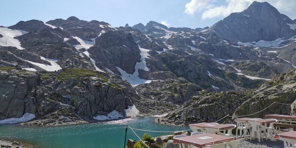 Refuge du lac Blanc près de Chamonix